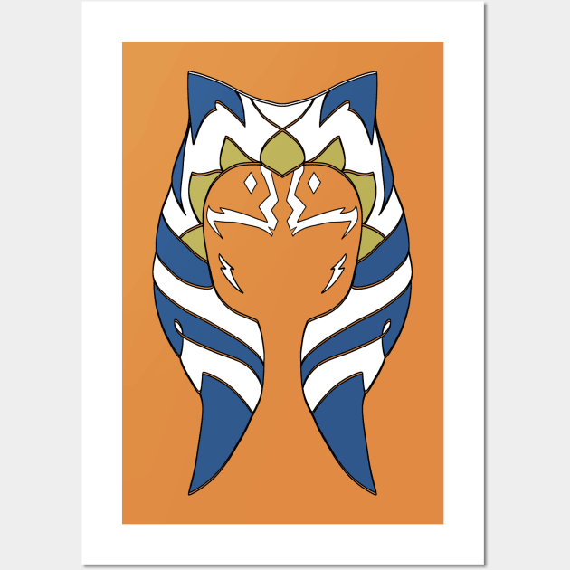 Ahsoka Tano 001 Wall Art by ZkyySky